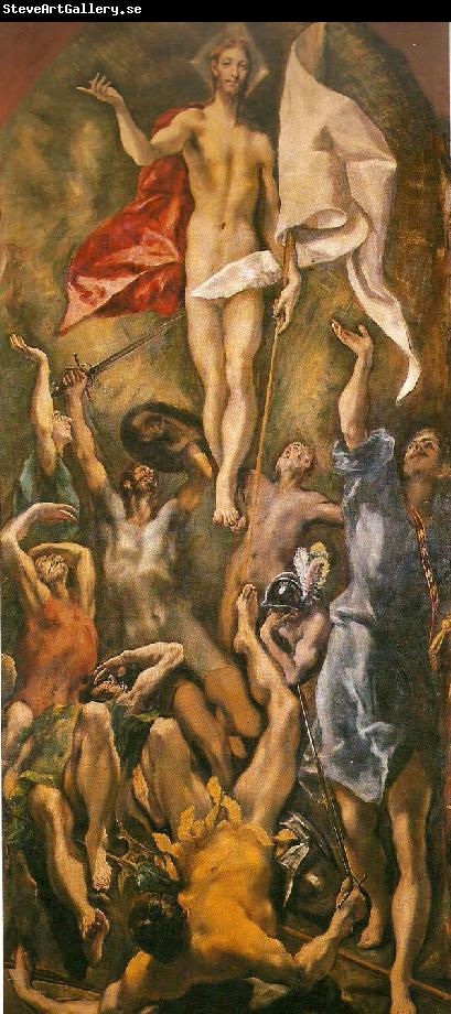 El Greco resurrection